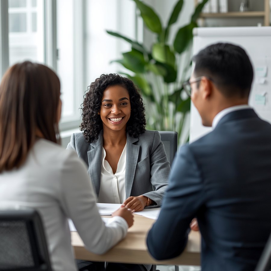 Financial consultation session